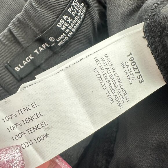 NEW without tags  Black Tape Tencel Joggers Black P/XL Drawstring pockets - Picture 5 of 14